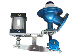 側裝氣動放料閥